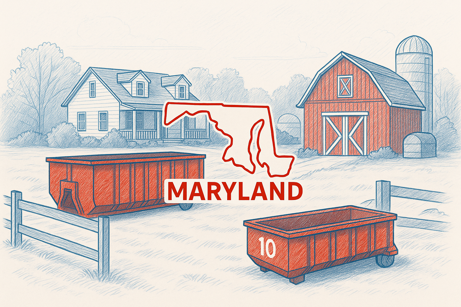 Maryland Dumpster Rental Service